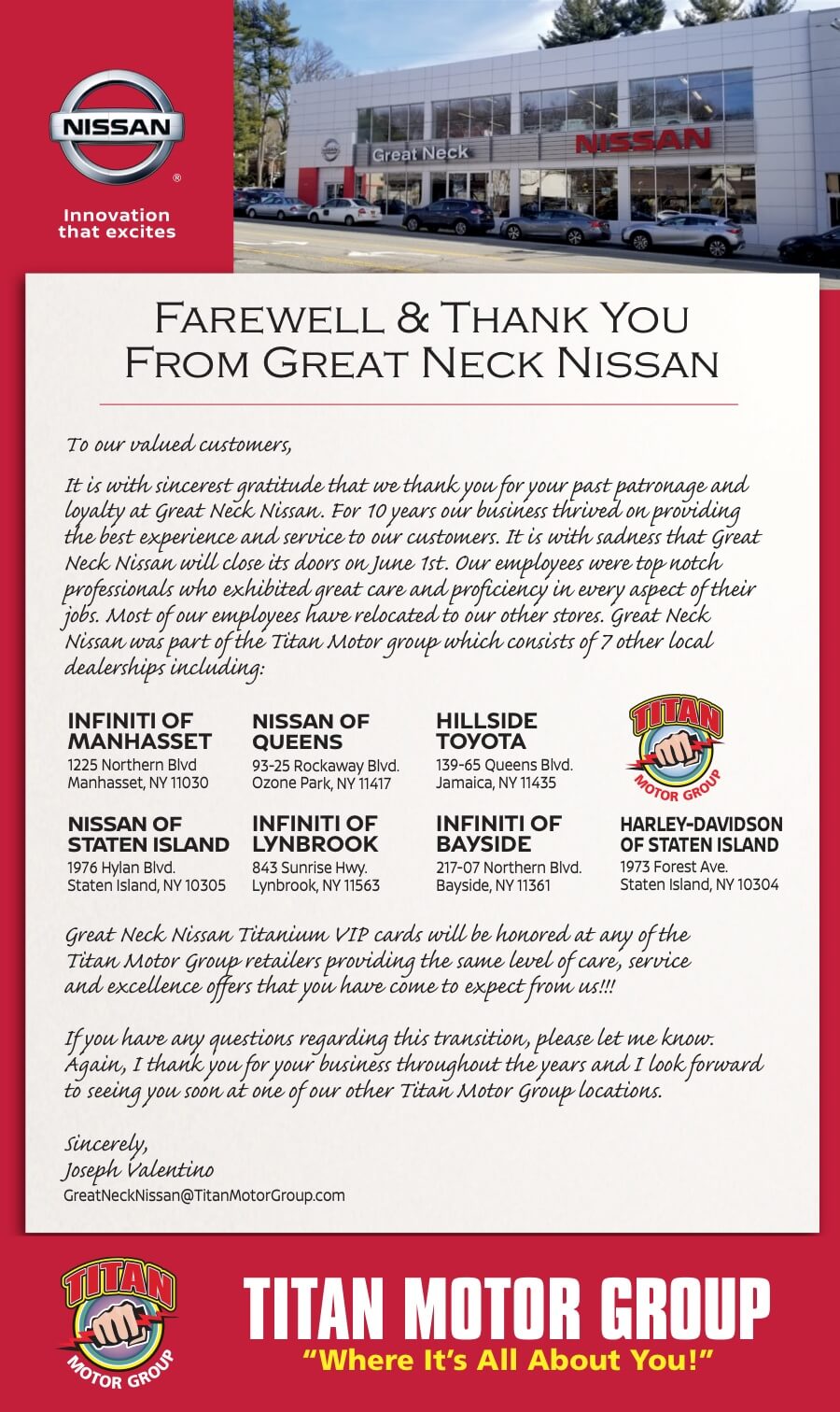 Farewell